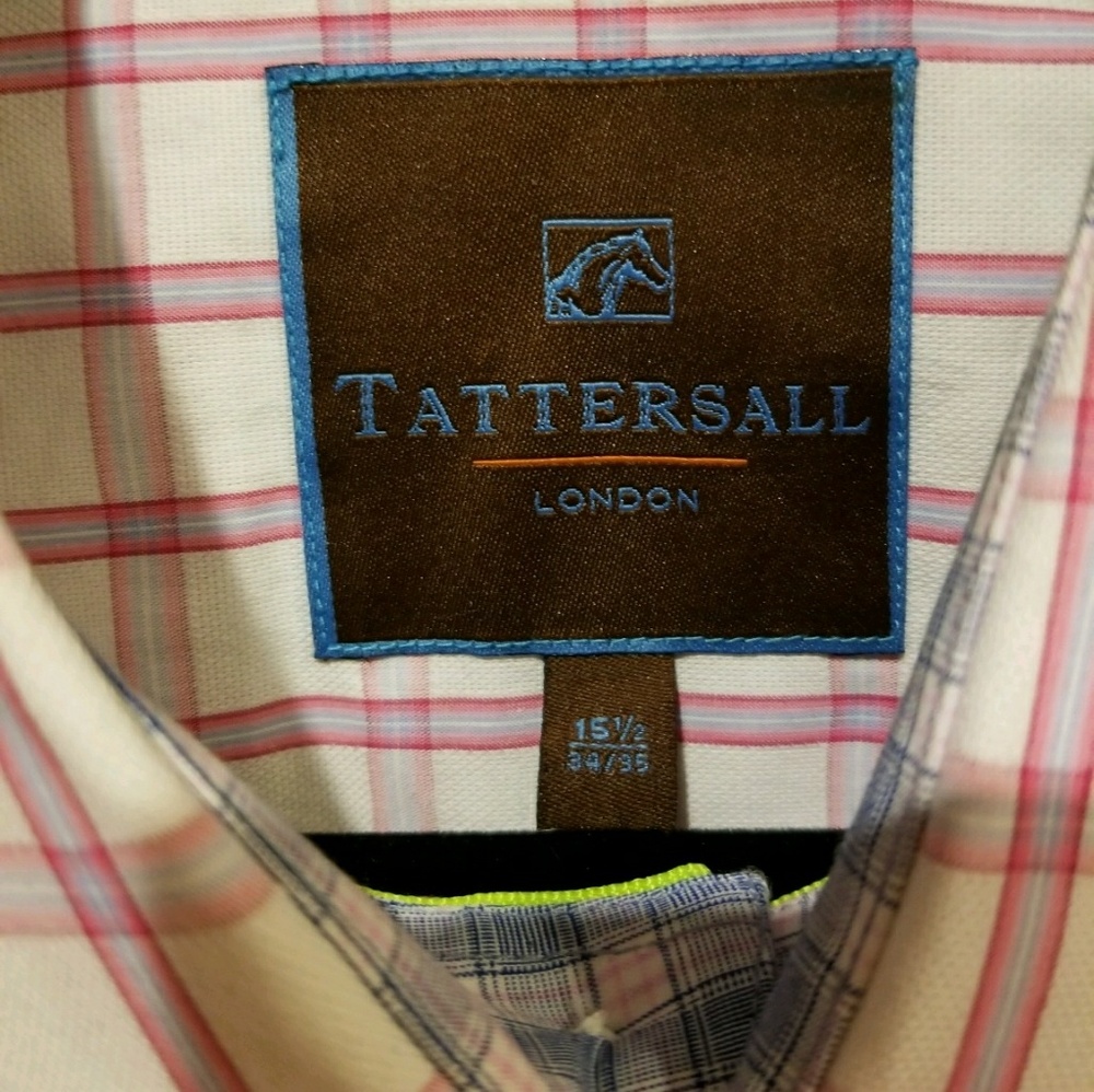 Tattersall long sleeve button up